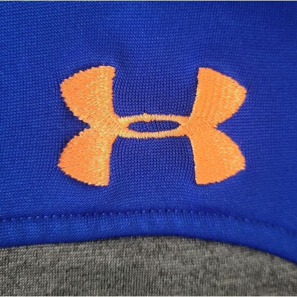 Youth Under Armour Storm Full-zip Gray Athletic Performance Jacket - Picture 8 of 14